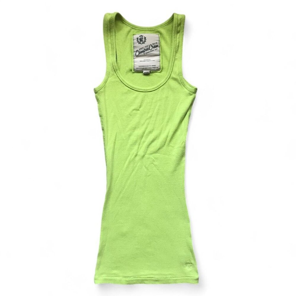 Campus Crew Ribbed Tank - Picture 1 of 6